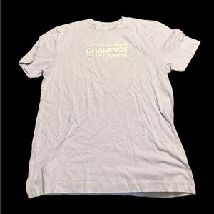 Abercrombie & Fitch Size Large Challenge Music Festival Sept 22 Lavender Tee